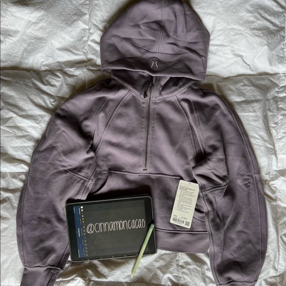 ❌SOLD❌Lululemon SCUBA OVERSIZED FULL-ZIP DKLV